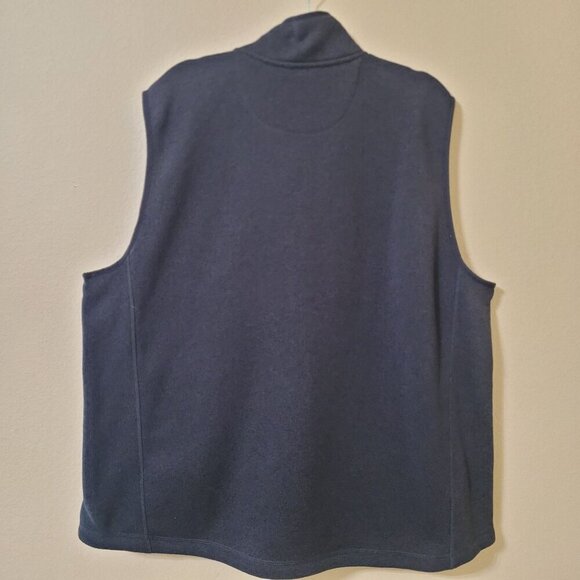 L.L.Bean Mens Slightly Fitted Sweater Fleece Vest XXL Casual Outdoors Hiking TMD - Picture 7 of 9